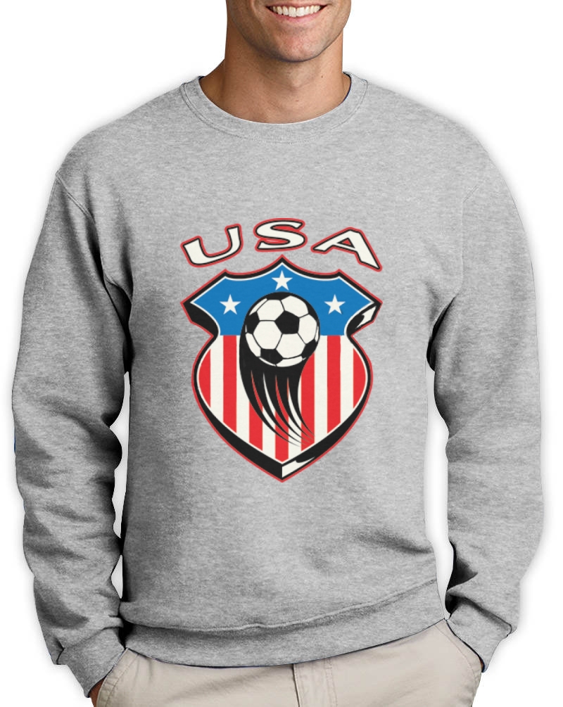 2015 TEAM USA Women World Cup Soccer Sweatshirt Football Crewneck