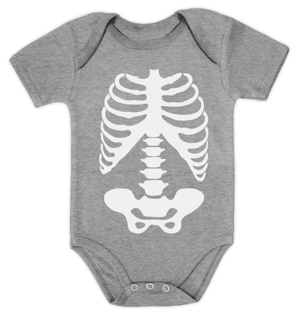 skeleton Halloween Bodysuit Baby Grow Boy Shower Gift Costume Bodysuit