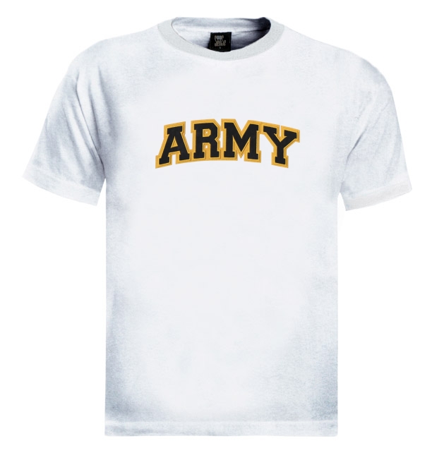 ARMY Logo Embroidered patch TShirt USA Military Special Forces