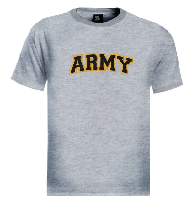 ARMY Logo Embroidered patch TShirt USA Military Special Forces