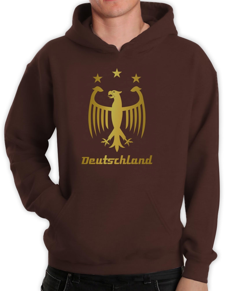 Deutschland Gold 2015 Womens World Cup Hoodie Germany Football Soccer