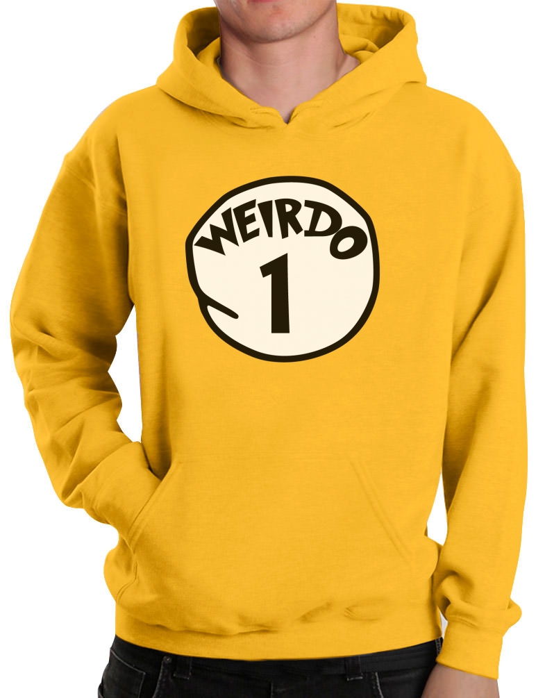 Weirdo 1 Costume Hoodie Halloween Party Matching couples Best Friends