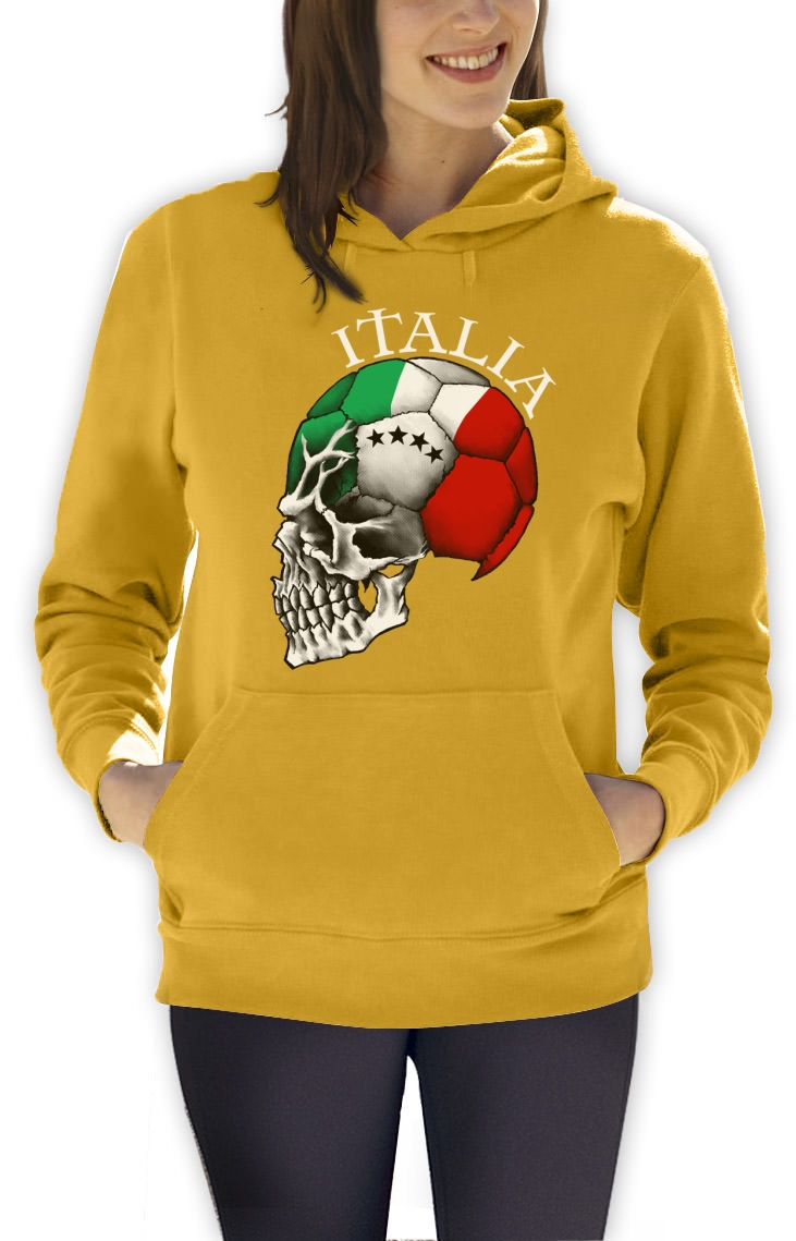 Italy Flag World Cup Skull Women Hoodie Italia football national team soccer fan eBay