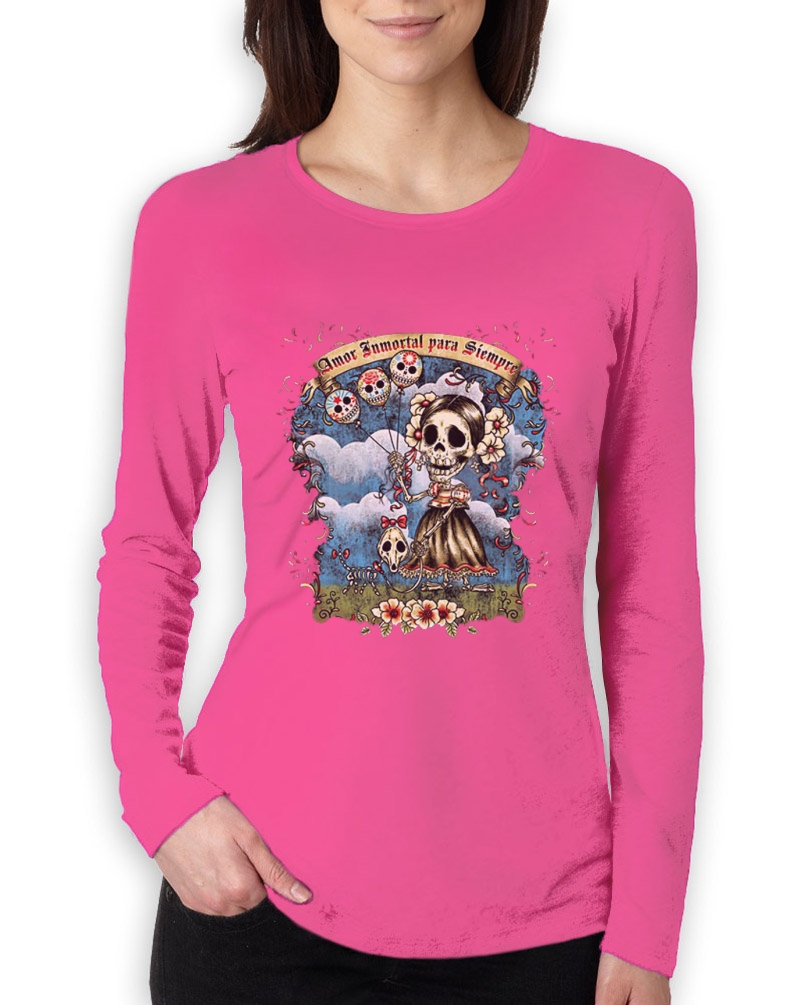 day of the dead women's t shirts