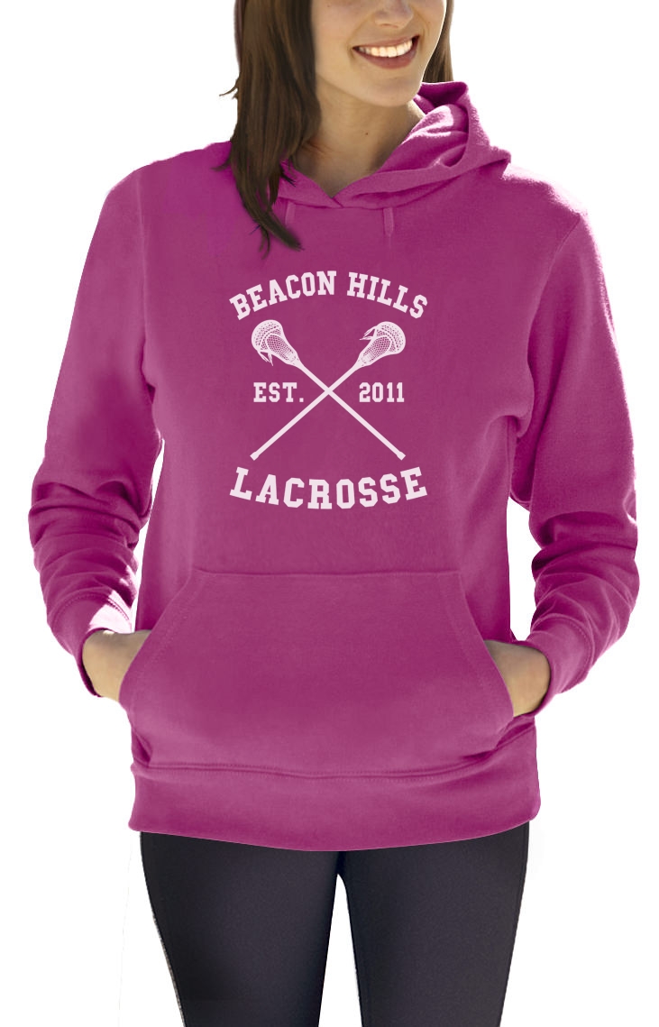 Beacon Hills Lacrosse Women Hoodie Stilinski Wolf Teen Movie Team Pullover Hoodi eBay
