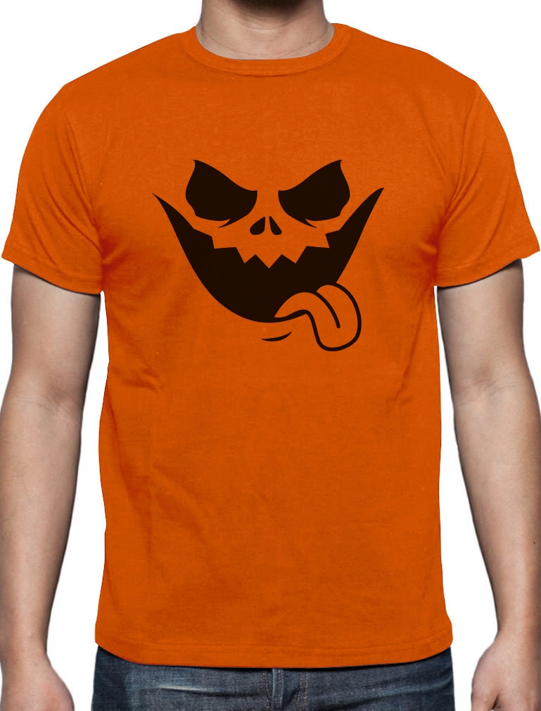 Jack O/' Lantern Scary Pumpkin Face Halloween Toddler//Infant Kids T-Shirt Spooky