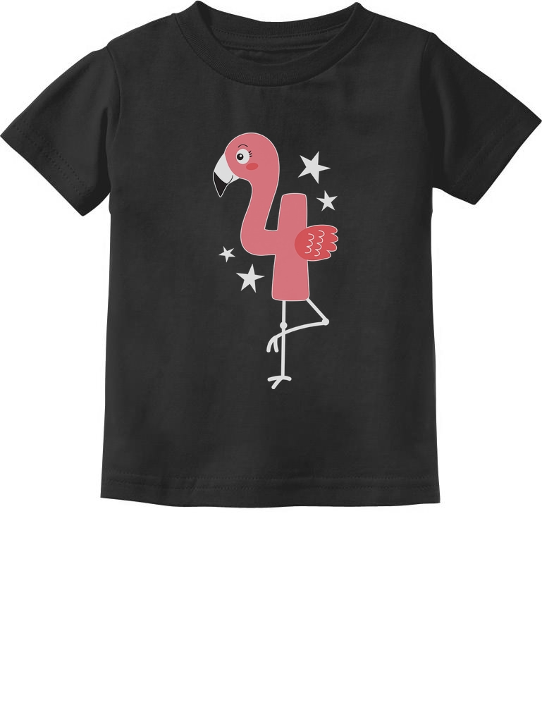 4th Birthday Gif For Four Year 4 Years Old Boy Girl Toddler Kid T-shirt Bday Tee