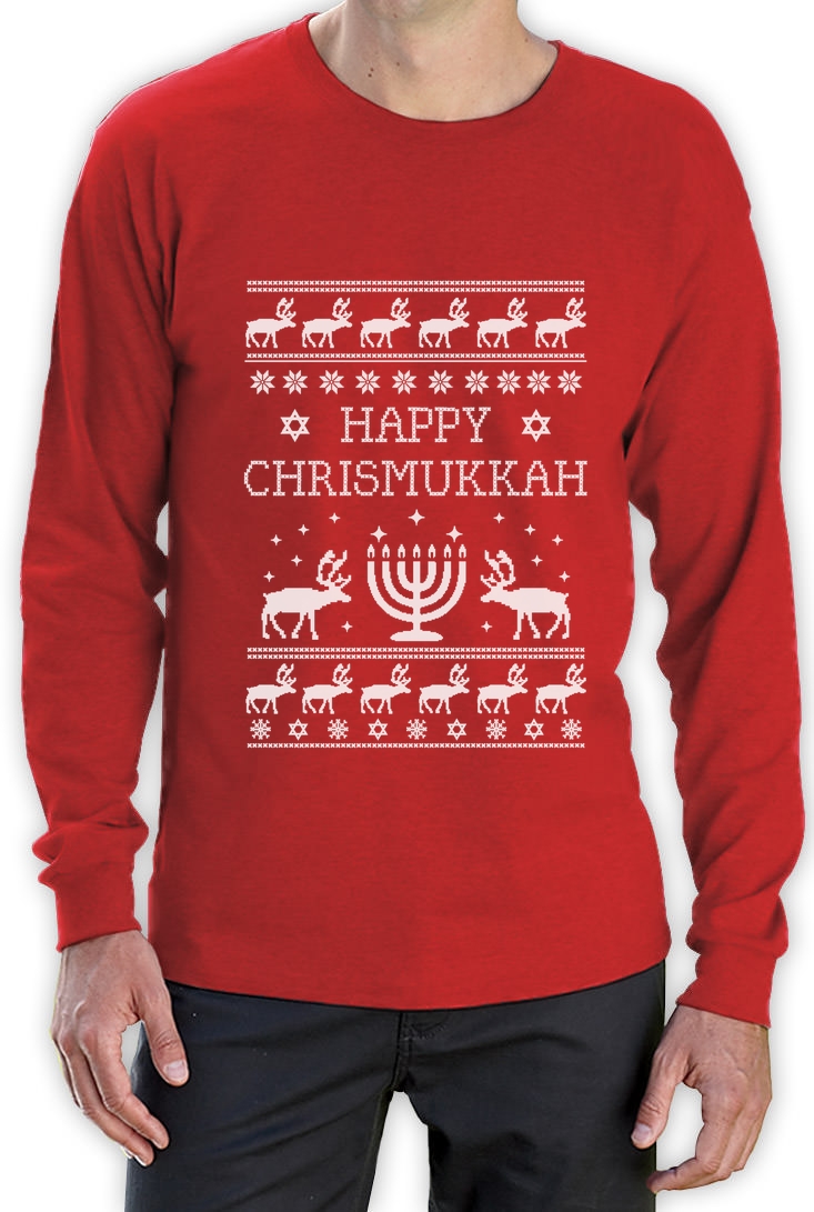 happy chrismukkah sweater